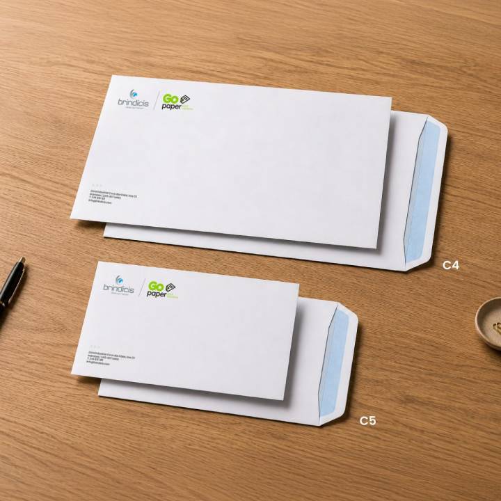 Envelopes Comerciais C5 e C4
